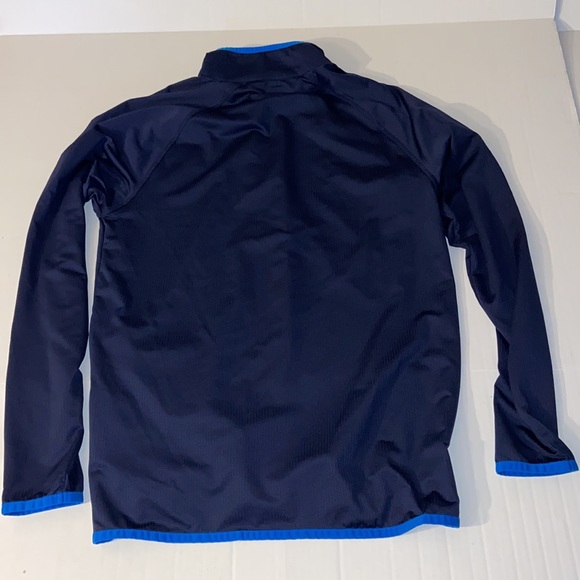 Fila Sport Medium Quarter Zip Medium Pullover Blue Jacket - Picture 2 of 6